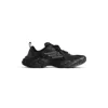 Balenciaga Black Leather Monday Sneakers