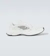 Balenciaga White Cowskin And Polyester Monday Shoe Sneakers In White/black/grey