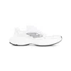 Balenciaga White Cowskin And Polyester Monday Shoe Sneakers