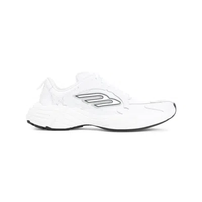 BALENCIAGA BALENCIAGA MONDAY COWSKIN AND POLYESTER SNEAKERS