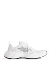Balenciaga White Cowskin And Polyester Monday Shoe Sneakers