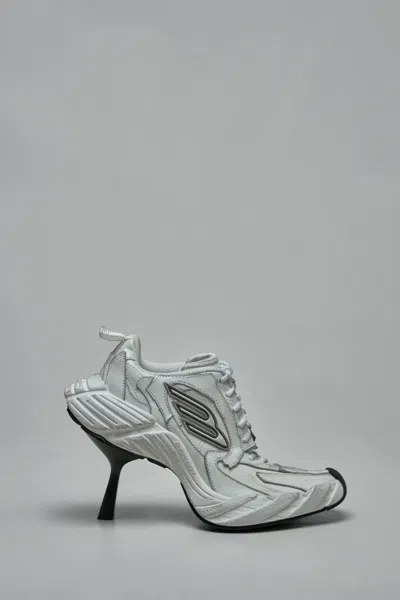 Balenciaga Monday Heel Shoe In White