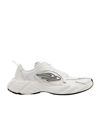 Balenciaga Monday Lace-up Sneakers In White