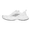 Balenciaga Women Monday Low-top Sneakers In Leather In White