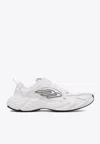 Balenciaga Men White Cowskin And Polyester Monday Shoe Sneakers