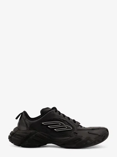 BALENCIAGA MONDAY LOW-TOP LEATHER SNEAKERS