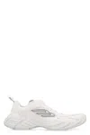 Balenciaga Women Monday Low-top Sneakers In Leather In White