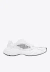 Balenciaga Women Monday Low-top Sneakers In Leather In White
