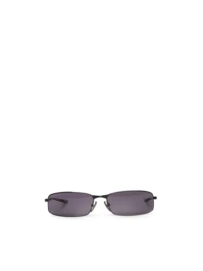 Balenciaga Monday Rec Sunglasses In Gray