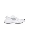 Balenciaga Men White Cowskin And Polyester Monday Shoe Sneakers
