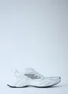 Balenciaga White Cowskin And Polyester Monday Shoe Sneakers