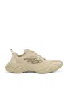 Balenciaga Sneakers Monday In Pelle Scamosciata Beige  Uomo