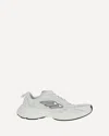 Balenciaga White Cowskin And Polyester Monday Shoe Sneakers