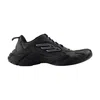 Balenciaga Monday Leather And Fabric Low-top Sneakers In Black