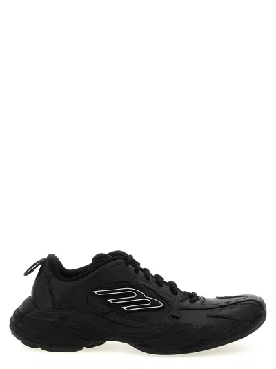 Balenciaga Monday Low-top Sneakers In Black