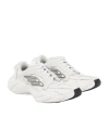 Balenciaga Women Monday Low-top Sneakers In Leather In White