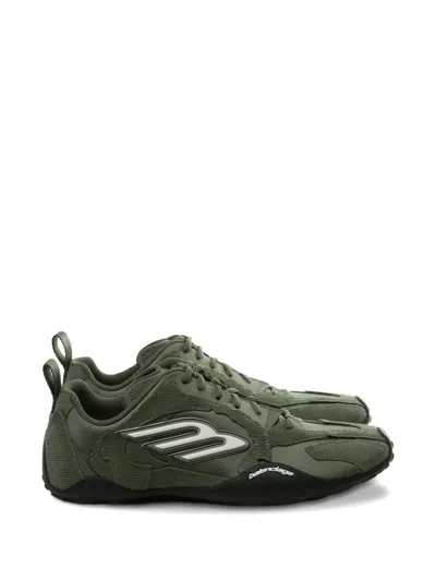 Balenciaga Monday Ultra Logo Sneakers In Green