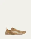 Balenciaga Monday Ultra Corduroy And Canvas Sneakers In Brown