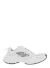 Balenciaga White Cowskin And Polyester Monday Shoe Sneakers In White