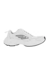 Balenciaga White Cowskin And Polyester Monday Shoe Sneakers In White