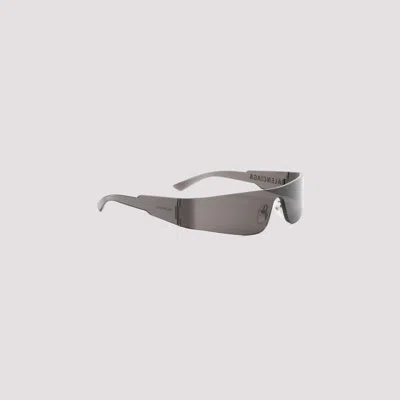 Balenciaga Mono Rectangle Eyewear Glasses In Black
