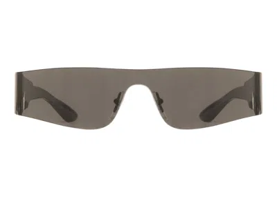 Pre-owned Balenciaga Mono Rectangle Sunglasses In Black (570521t00221000)