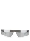 Balenciaga Women Mono Rectangle Sunglasses In Silver