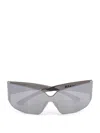 Balenciaga Mono Square Acetate Sunglasses In Brown