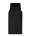 Balenciaga Abito Stile Canotta Bb Monogram Da Donna In Nero In Black