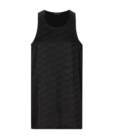 BALENCIAGA BALENCIAGA MONOGRAMMED TANK TOP