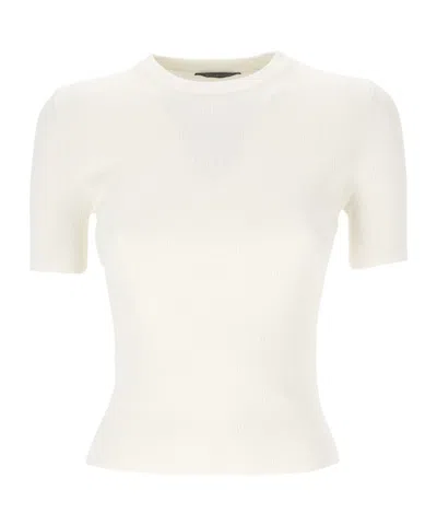 BALENCIAGA BALENCIAGA CREWNECK KNITTED TOP