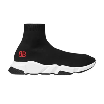 Pre-owned Balenciaga Mr. Porter X  Speed Trainer | Black | Men's Size 42