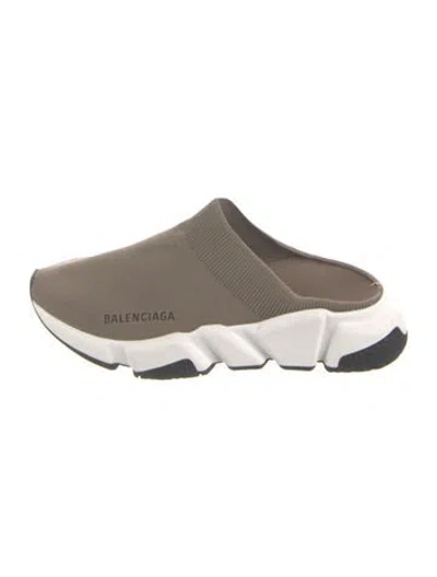 Pre-owned Balenciaga Mules In Neutral