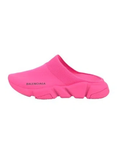 Pre-owned Balenciaga Mules In Pink