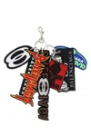 Balenciaga Keychain With Patches In Multi