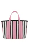 Balenciaga Women's Multicolor Leather Small Barbes Shopping Bag | 6714042100m Color 5960