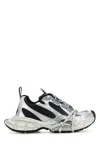 Balenciaga Multicolor Mesh And Rubber 3xl Gradient Sneakers In Blk/grey/white