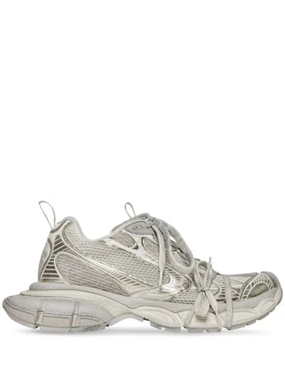 Balenciaga Multicolor Mesh And Rubber 3xl Sneakers In White