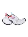 Balenciaga Multicolor Mesh And Rubber 6xl Sneakers