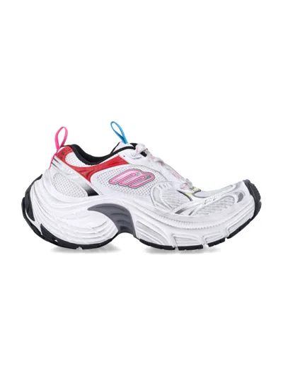 Balenciaga Multicolor Mesh And Rubber 6xl Sneakers