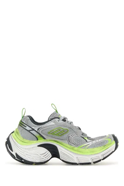 Balenciaga Multicolor Mesh And Rubber 6xl Sneakers In Multicolour