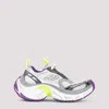 Balenciaga Multicolor Mesh And Rubber 6xl Sneakers In Whtgreyprplflye