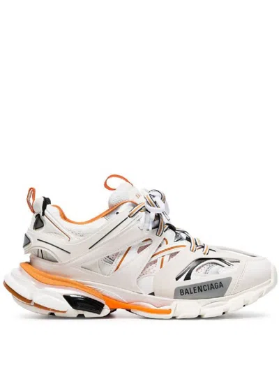 Balenciaga Multicolor Mesh And Rubber Track Sneakers