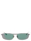 Balenciaga Multicolor Rectangle Sunglasses In Multi