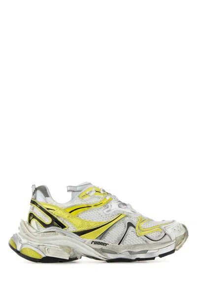 Balenciaga Multicolor Runner 2 Sneakers In Gray
