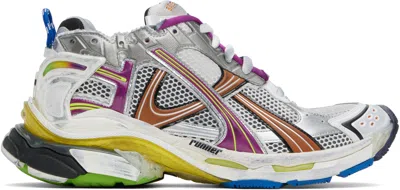 Balenciaga Multicolor Runner Sneakers In Bunt