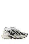 Balenciaga Multicolor Runner Sneakers In Whiteblack