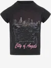 Balenciaga City Of Angels Graphic-print T-shirt In Black