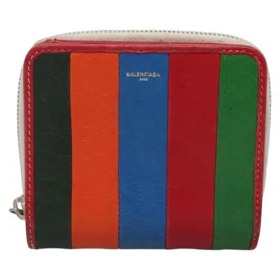 Pre-owned Balenciaga Multicolour Leather Wallet  ()