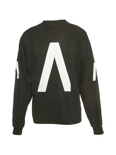 Pre-owned Balenciaga Music Archive Distressed T-shirt In Black